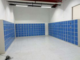 某上市公司 使用我司聯(lián)網型 智能儲物柜